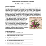 Free 3rd Grade Reading Comprehension Worksheets Multiple Choice Times