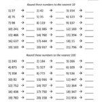 Free 3rd Grade Rounding Worksheets Free Printable Worksheets