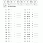 Free Addition Math Worksheets