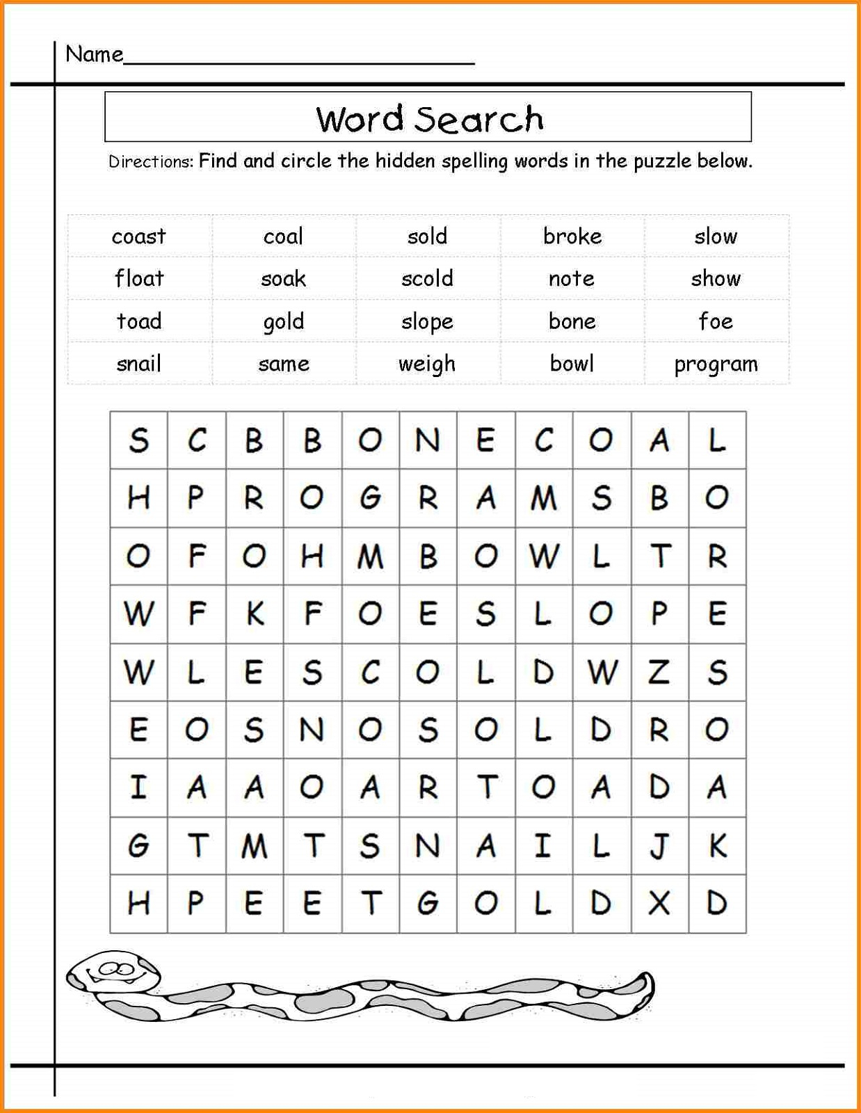 Free Printable 3rd Grade Spelling Worksheets NewFreePrintable