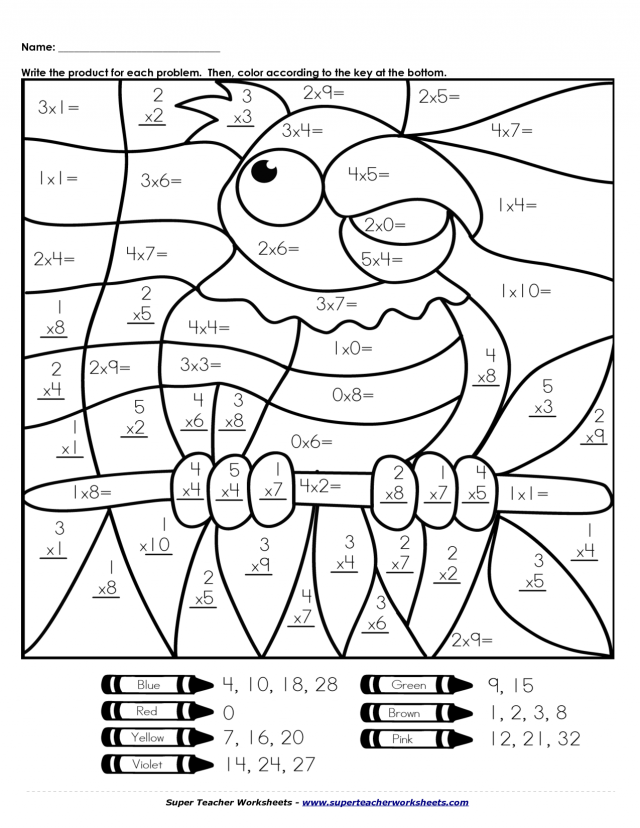 Free Printable Coloring Pages AZ Coloring Pages 2nd Grade Math 