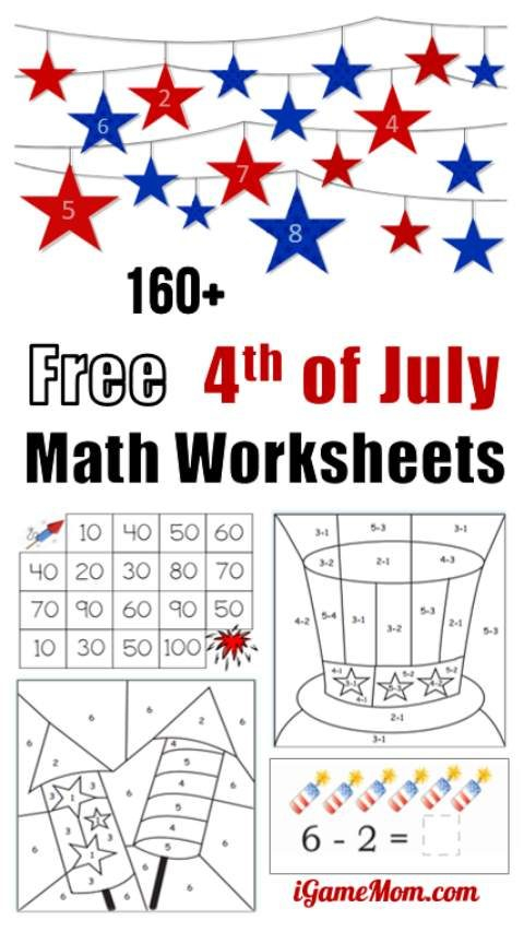 Free Printable July 4 Worksheets Free Printable Templates