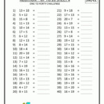 Free Worksheets Math 3rd Grade USA Printable Division Worksheets 3rd