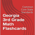 Georgia 3rd Grade Math Flashcards Common Core State Standards English