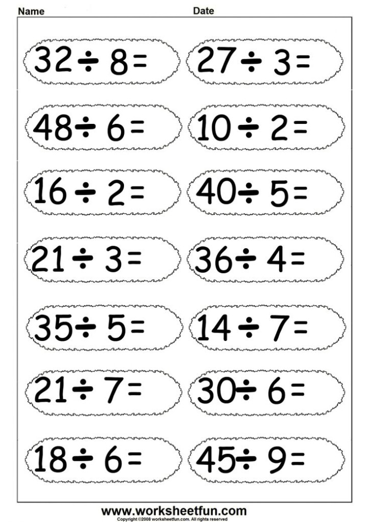 Give Your Kids This Division Practice Sheet Math Just Leveled Up In 