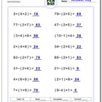 Https www dadsworksheets Order Of Operations With Parentheses