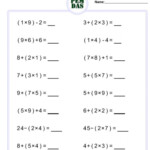 Master 5Th Grade Order Of Operations With This In Depth Worksheet