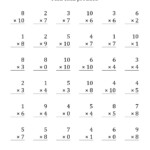 Math Fact Practice Worksheets For Daily Learning Printable