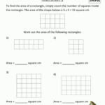 Math Salamanders 3Rd Grade Area Worksheets Area Math Worksheets