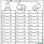 Missing Multiplication Factors Found In The Third Grade NO PREP Packet