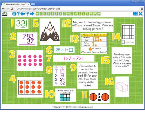 Mountain Math On The Computer Instead Of On The Wall What A Space