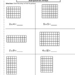 Multiplication Arrays Worksheets Teacher Idea Array Worksheets