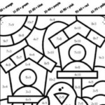 Multiplication Coloring Worksheets Grade 3 PDF Math Coloring