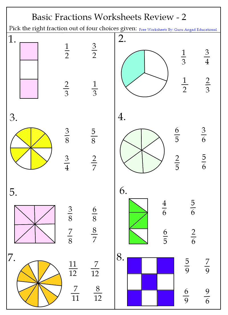 Pin By Cecilia Artola On Material Did ctico Fractions Worksheets 