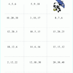 Printable Primary Math Worksheet For Math Grades 1 To 6 Based On The