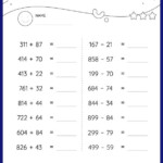 Subtraction Fact Worksheets Worksheets For Kindergarten