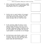 Teach Child How To Read Printable 3rd Grade Math Worksheets Division