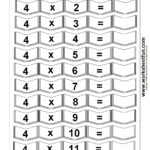 Times Tables For 3Rd Graders