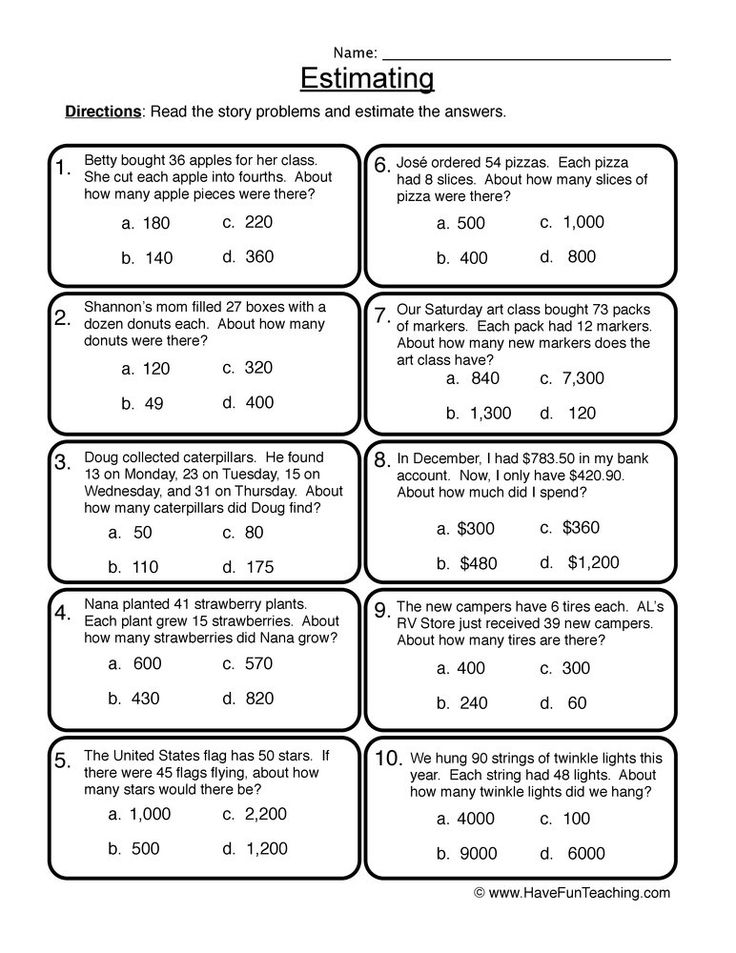 Work Multiple Choice Worksheet