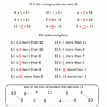 13 2 Math Worksheets Answer Key For 3rd Grade Math Worksheet Answers