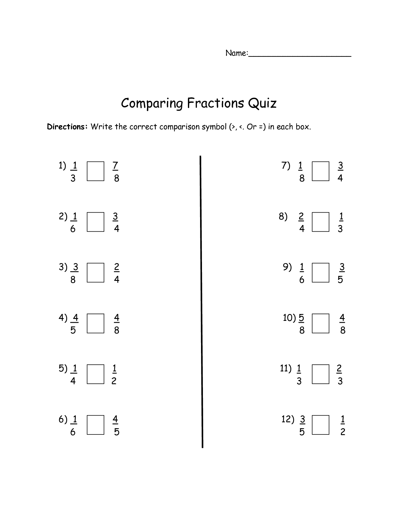 16 3rd Grade Fraction Practice Worksheets Worksheeto