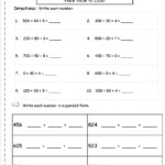 17 Standard Form Worksheets 2nd Grade Worksheeto