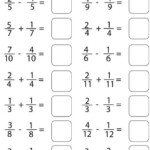 3rd Grade Fractions 3rd Grade Math Worksheets Teaching Multiplication