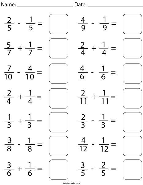 3rd Grade Fractions 3rd Grade Math Worksheets Teaching Multiplication 