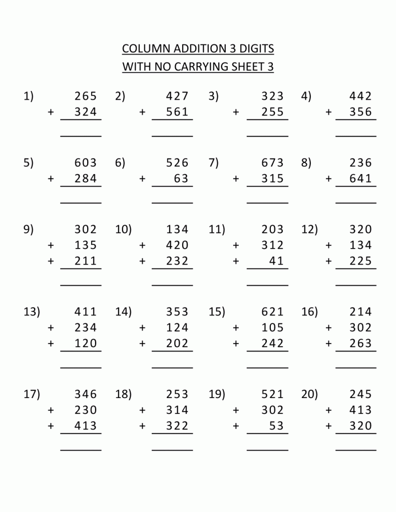 3rd Grade Math Worksheets Best Coloring Pages For Kids 3rd Grade 