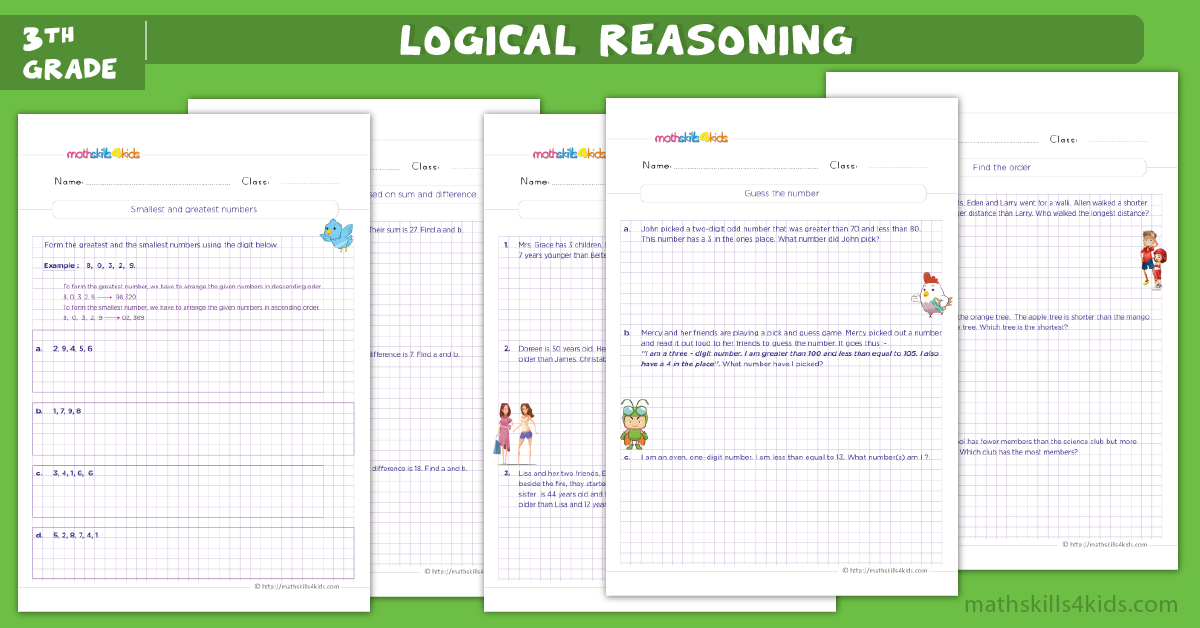 3rd Grade Math Worksheets With Answers Pdf Fun Math Worksheets Grade 3