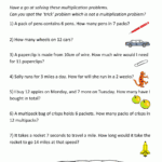 3Rd Grade Multiplication And Division Word Problems