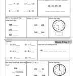 7 3Rd Grade Mixed Review Math Worksheet Math Review Worksheets Math