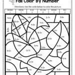 Christmas Color By Number Multiplication Worksheets Times Tables
