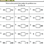 Comparing Three Digit Numbers Check In Worksheets 99Worksheets