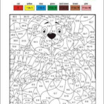 Division Coloring Worksheets Math Multiplication And Division Color By