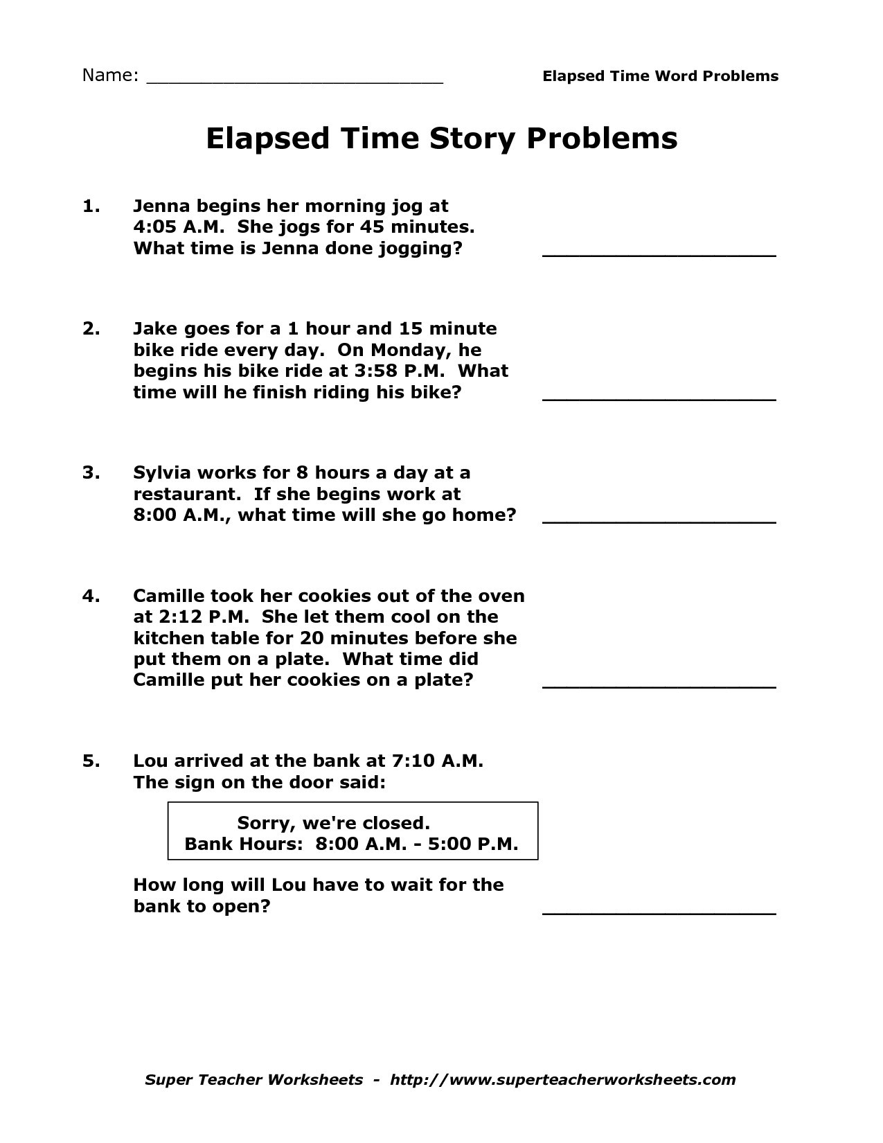 Free Printable Elapsed Time Worksheets For Grade 3 Lexia s Blog