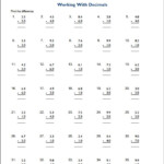 Free Printable Third Grade Multiplication Worksheets Times Tables 5