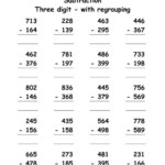Grade 2 Worksheet Subtract 2 Digit Numbers With Regrouping K5 Learning