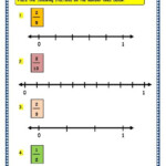 Grade 3 Maths Worksheets 7 2 Making Fractions On The Number Line 3rd