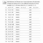 Grade 3 Maths Worksheets Division 67 Short Division Worksheet Math