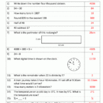 Grade 3 Mental Math Worksheets Free Worksheets Printables Mental Math