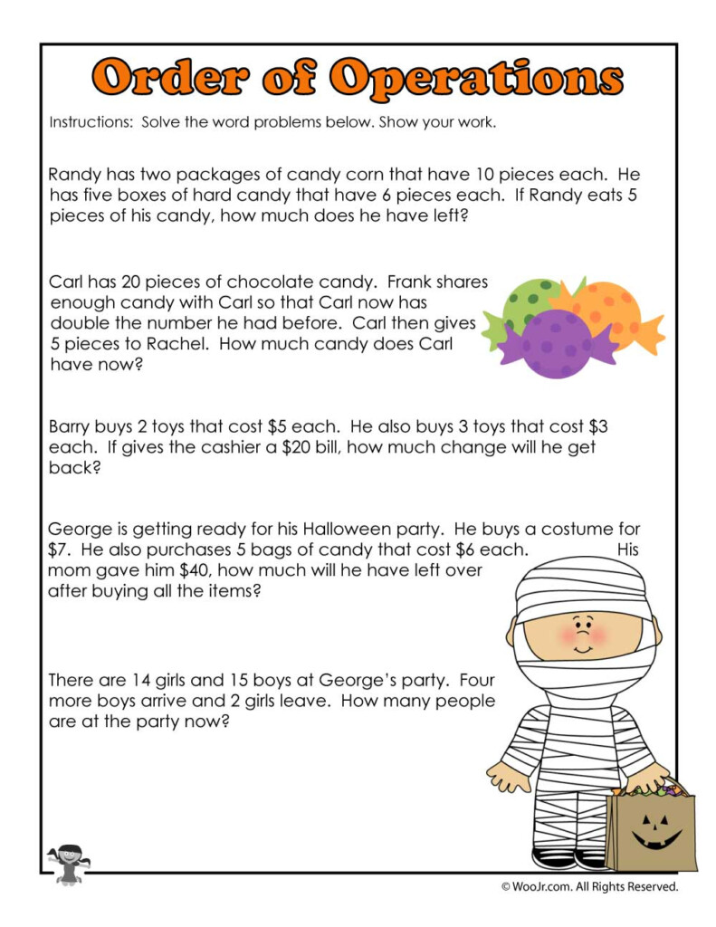 Halloween Grammar Worksheets 3rd Grade AlphabetWorksheetsFree