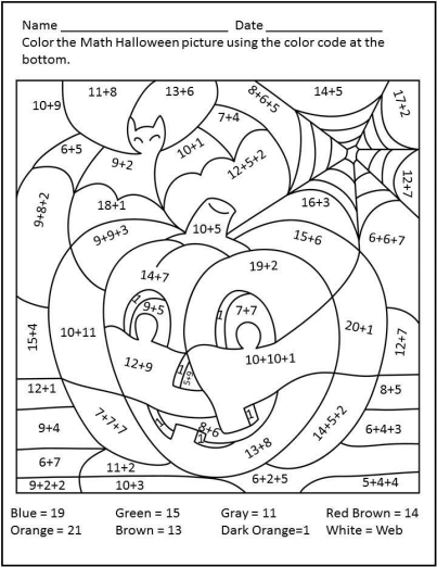Halloween Worksheets Funsheets Grade 2 Grade 3 Word Find Sudoku