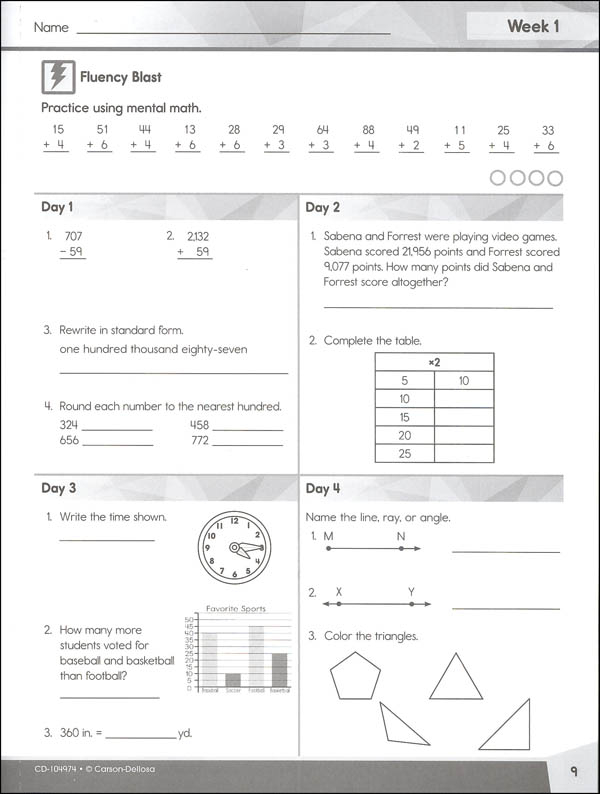 Halves And Quarters Exercise For Grade 4 Class 4 Maths 4 Numbers