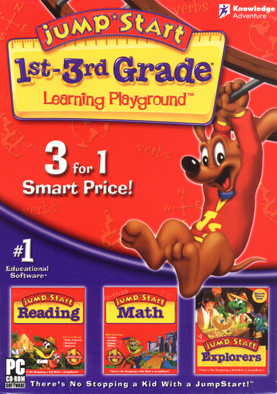 JumpStart 1st 3rd Grade Learning Playground Cover Or Packaging 