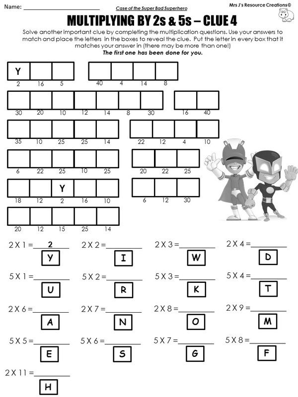 Math Mysteries Printable Free Printable Word Searches