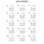 Math Worksheets Answers With Images Math Worksheets Multiplication