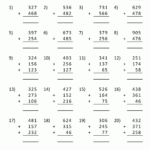 Math Worksheets For 3rd Graders Free Printable