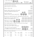 Multiplication Word Problem Worksheets 3rd Grade 3rd Grade Math Word