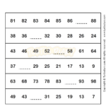 Number Sequences Worksheets 99Worksheets